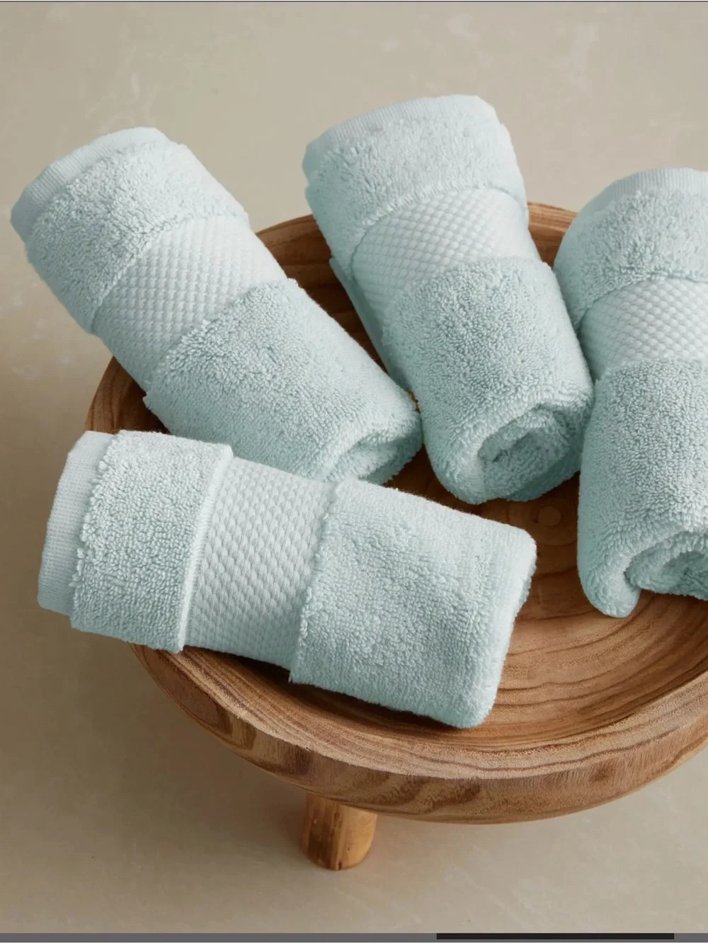 Quince Turkish Ultra Plush Bath Towel 6-Piece Bundle Color: Mist NWOT